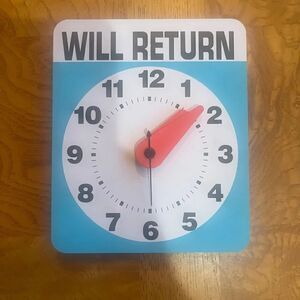 Will Return Clock!